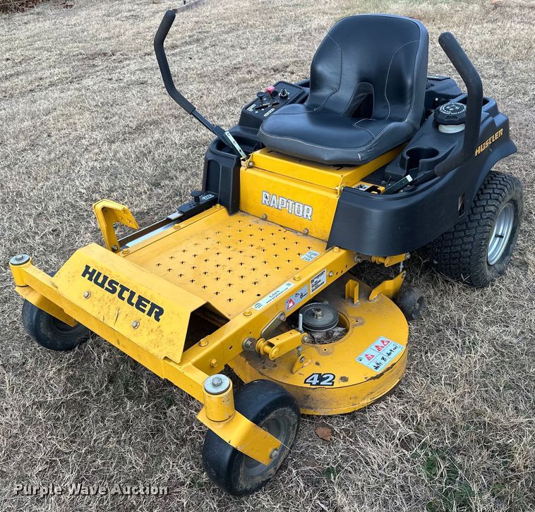 image for item EJ5270 2019 Hustler Raptor ZTR lawn mower
