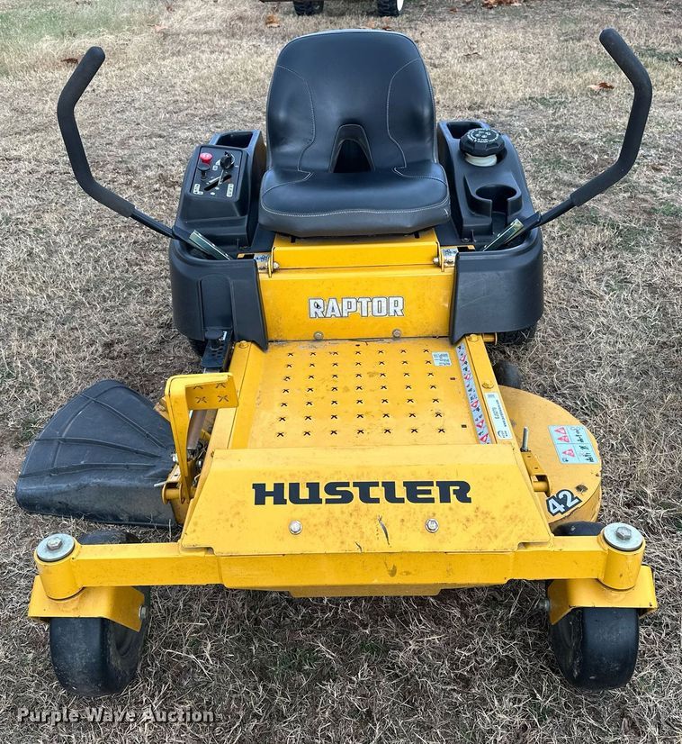 image for item EJ5270 2019 Hustler Raptor ZTR lawn mower