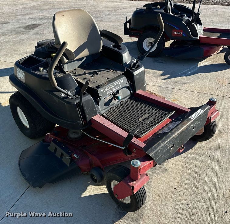 image for item EJ5299 Toro TimeCutter MX5050 ZTR lawn mower