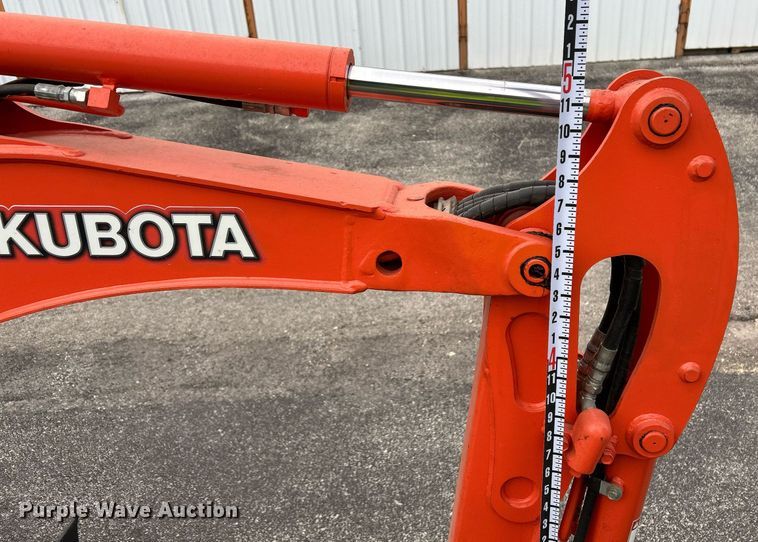 image for item EL6517 2017 Kubota U17 mini excavator