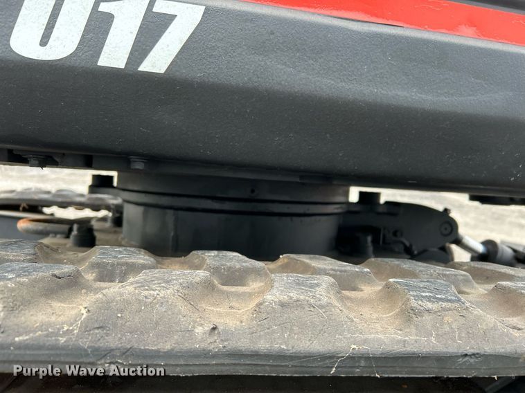 image for item EL6517 2017 Kubota U17 mini excavator