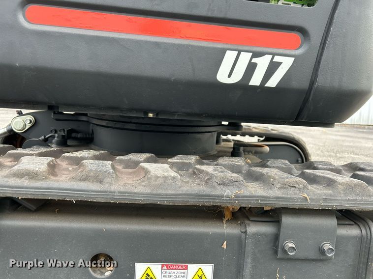 image for item EL6517 2017 Kubota U17 mini excavator