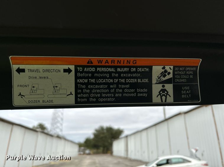 image for item EL6517 2017 Kubota U17 mini excavator