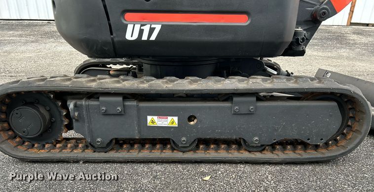 image for item EL6517 2017 Kubota U17 mini excavator