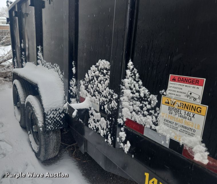 image for item ER5048 2019 Big Tex 14LX dump trailer