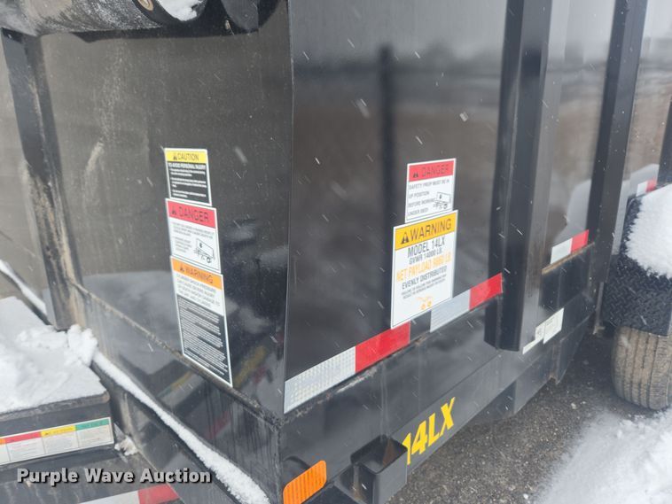 image for item ER5048 2019 Big Tex 14LX dump trailer