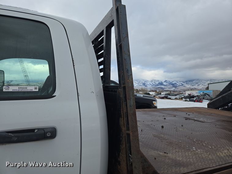 image for item ER5049 2013 Dodge Ram 5500 flatbed truck