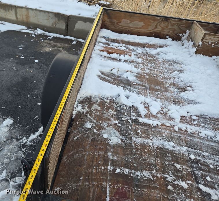 image for item ER5051 2021 Big Bubbas utility trailer