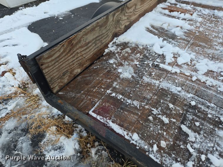 image for item ER5051 2021 Big Bubbas utility trailer