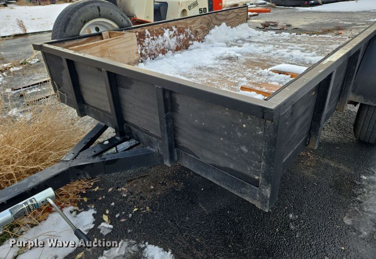 image for item ER5051 2021 Big Bubbas utility trailer