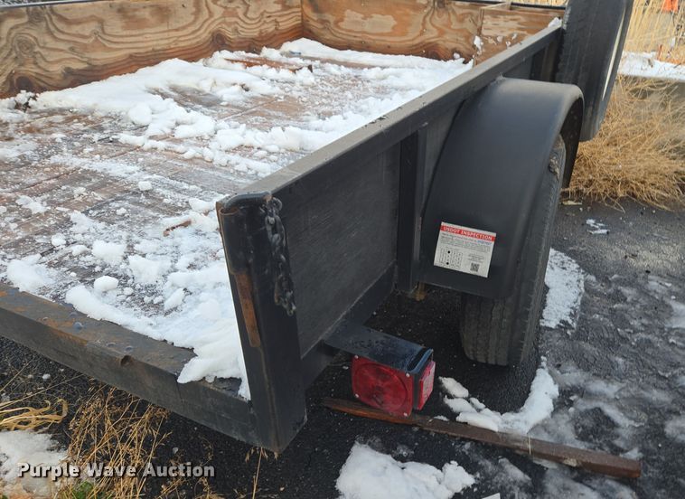 image for item ER5051 2021 Big Bubbas utility trailer