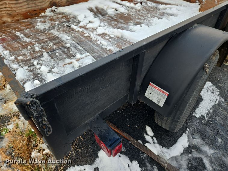 image for item ER5051 2021 Big Bubbas utility trailer