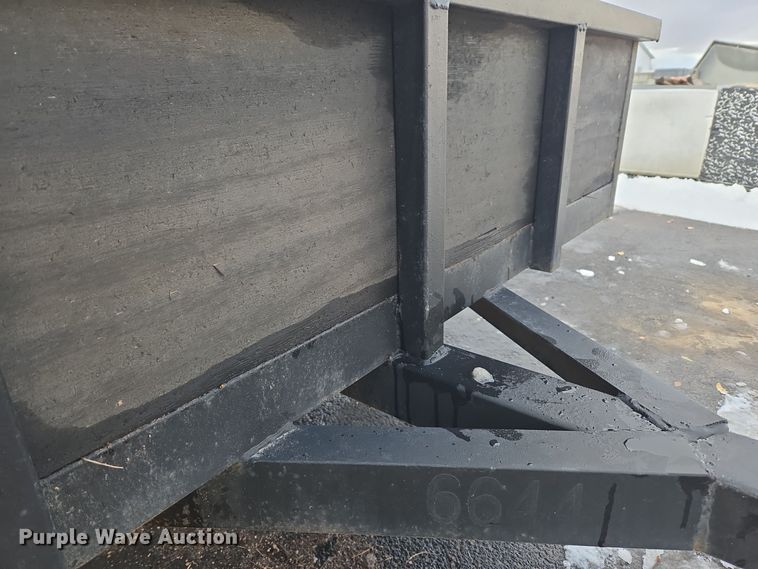 image for item ER5051 2021 Big Bubbas utility trailer