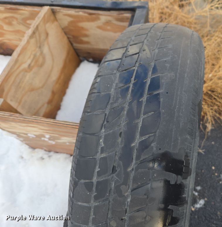 image for item ER5051 2021 Big Bubbas utility trailer