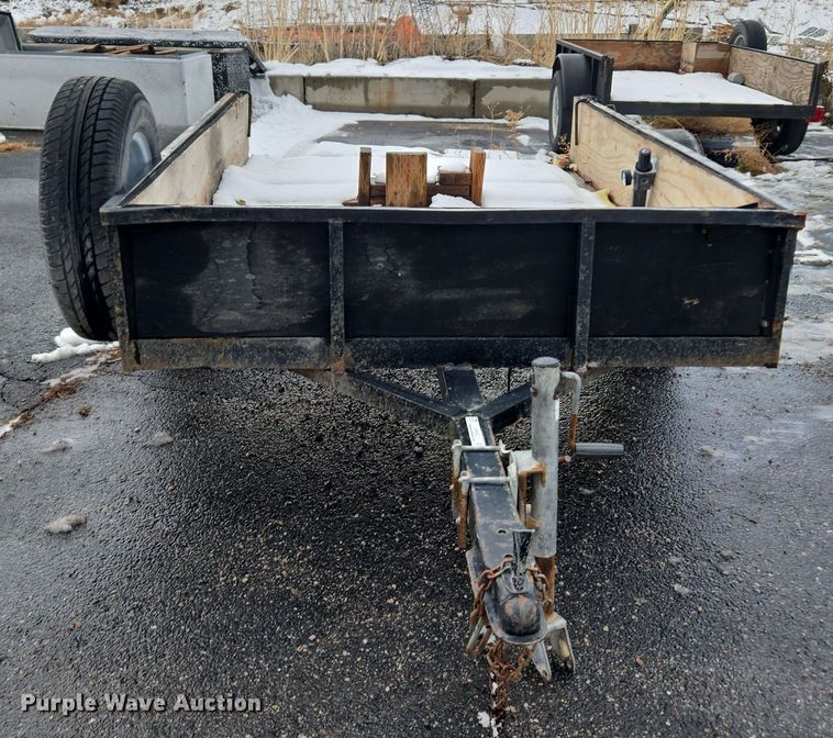 image for item ER5052 2013 Big Bubbas utility trailer