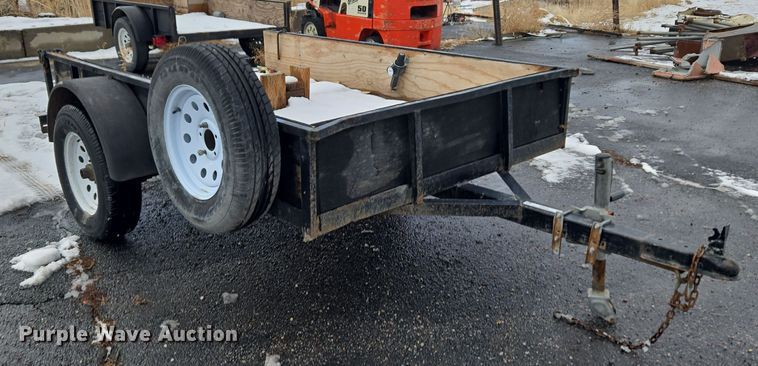 image for item ER5052 2013 Big Bubbas utility trailer