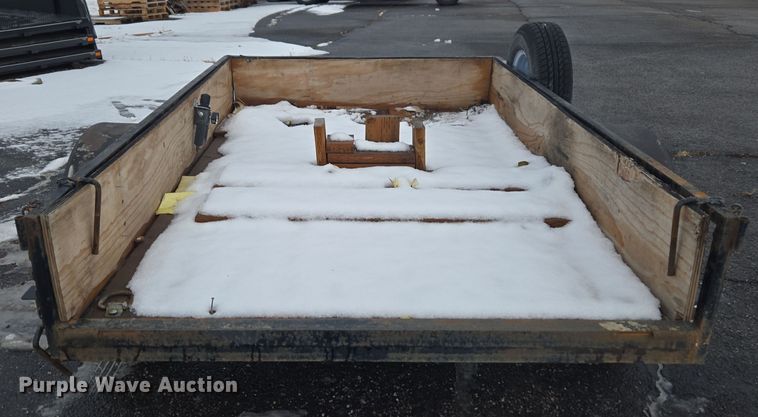 image for item ER5052 2013 Big Bubbas utility trailer