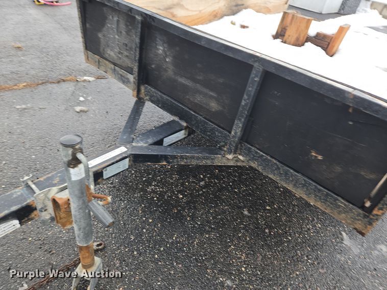 image for item ER5052 2013 Big Bubbas utility trailer