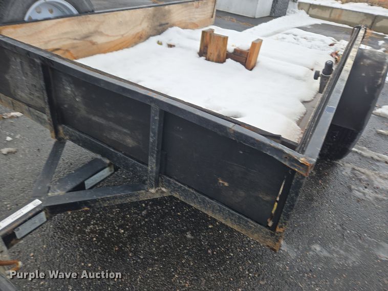 image for item ER5052 2013 Big Bubbas utility trailer