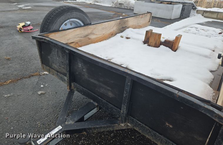 image for item ER5052 2013 Big Bubbas utility trailer