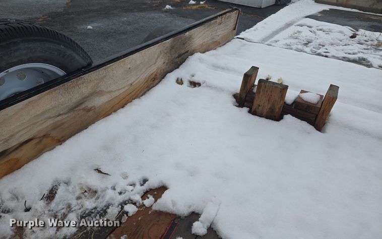 image for item ER5052 2013 Big Bubbas utility trailer