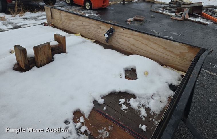 image for item ER5052 2013 Big Bubbas utility trailer