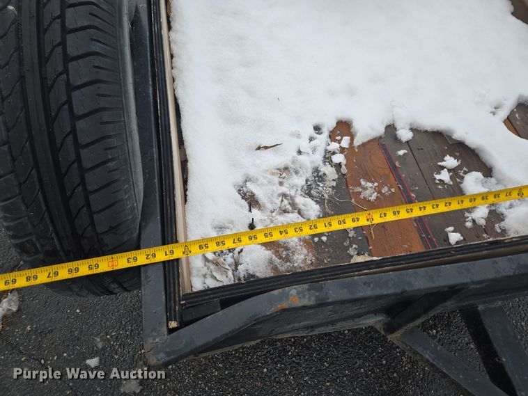 image for item ER5052 2013 Big Bubbas utility trailer