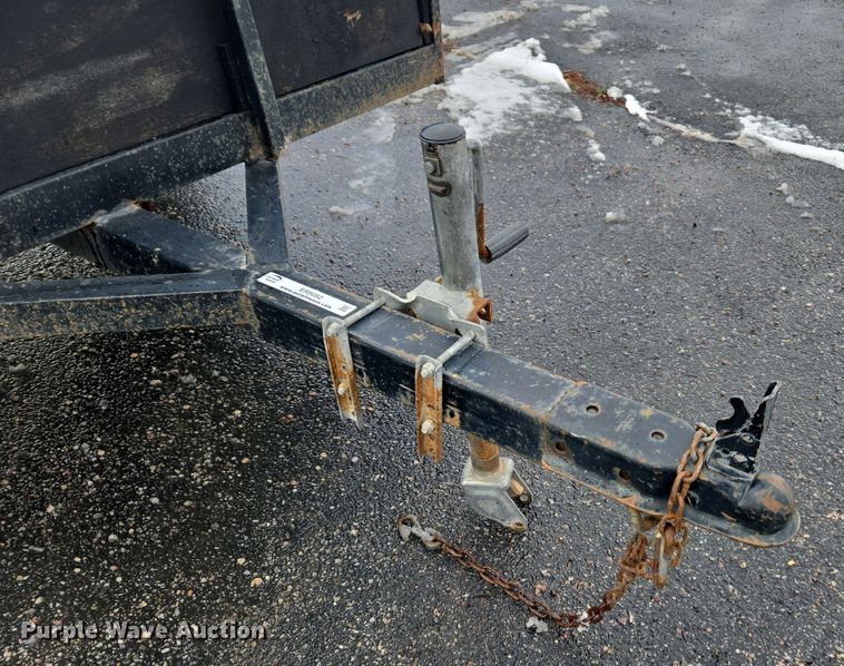 image for item ER5052 2013 Big Bubbas utility trailer