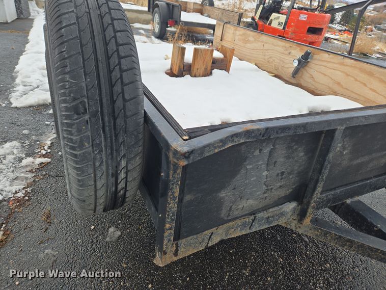 image for item ER5052 2013 Big Bubbas utility trailer