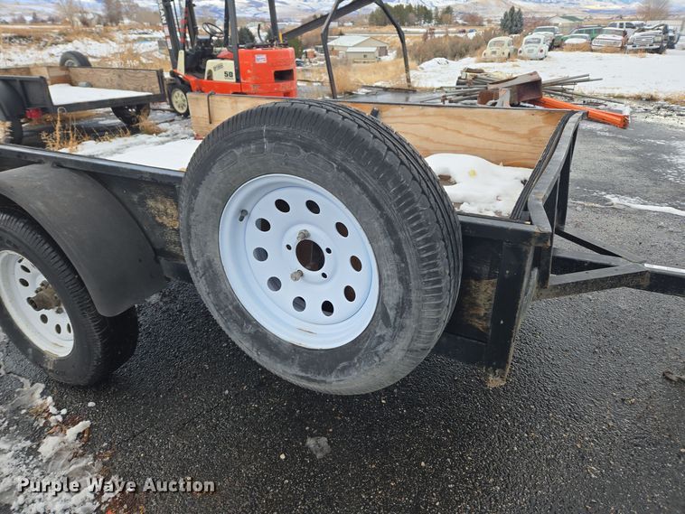 image for item ER5052 2013 Big Bubbas utility trailer