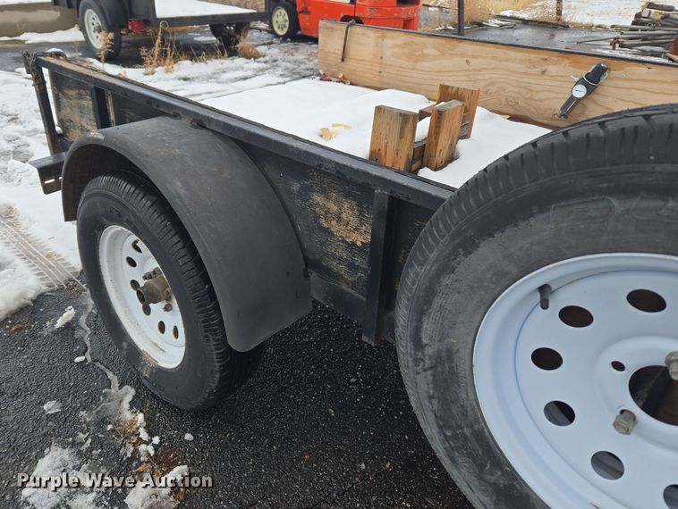 image for item ER5052 2013 Big Bubbas utility trailer