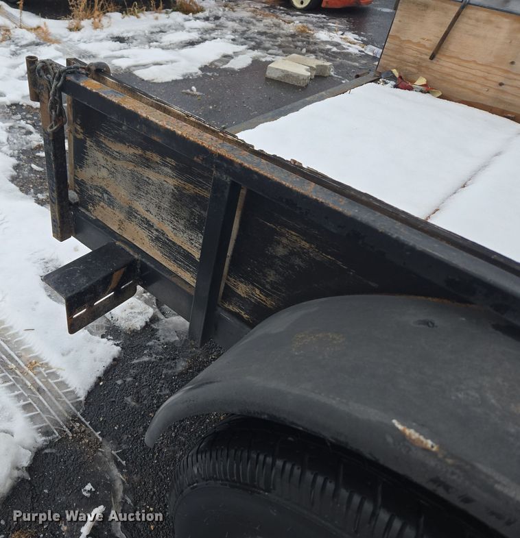 image for item ER5052 2013 Big Bubbas utility trailer