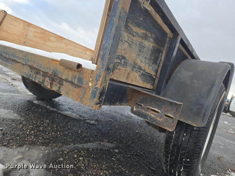 image for item ER5052 2013 Big Bubbas utility trailer