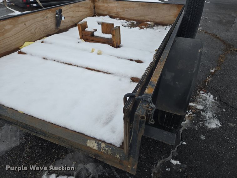 image for item ER5052 2013 Big Bubbas utility trailer