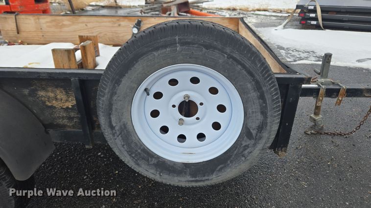 image for item ER5052 2013 Big Bubbas utility trailer