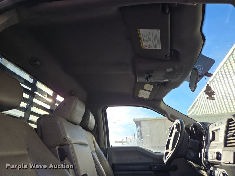 image for item ER5054 2017 Ford F450 Super Duty XL flatbed truck