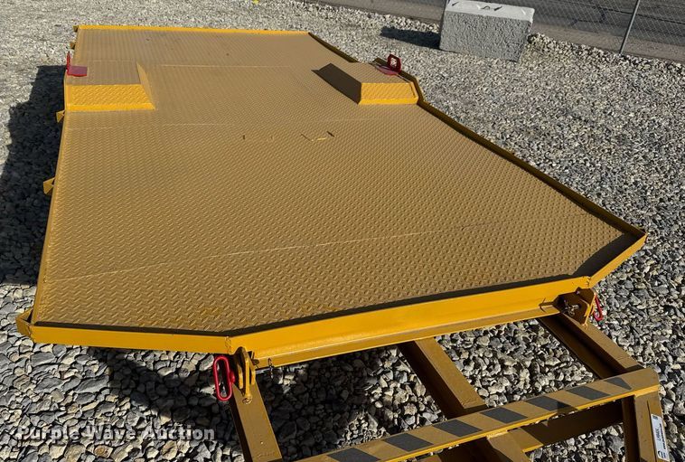 image for item LH9404 Shop built  tilt deck utility trailer