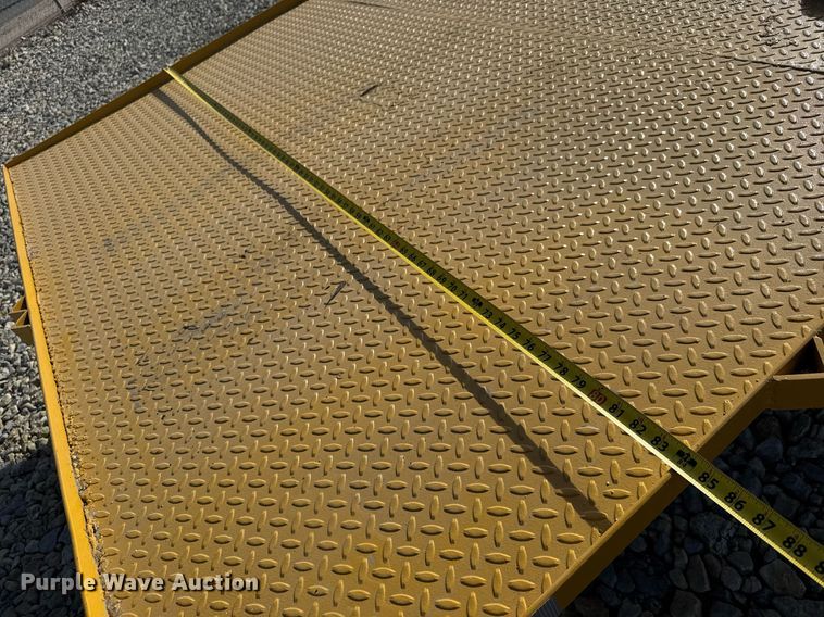 image for item LH9404 Shop built  tilt deck utility trailer