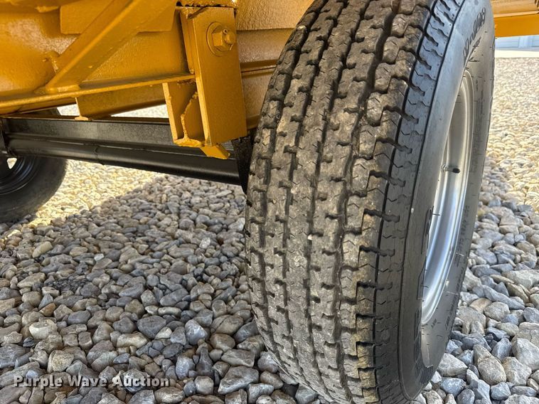 image for item LH9404 Shop built  tilt deck utility trailer