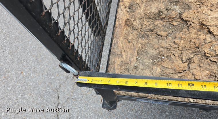 image for item LX9023 2014 Red Oak Finish Line utility trailer