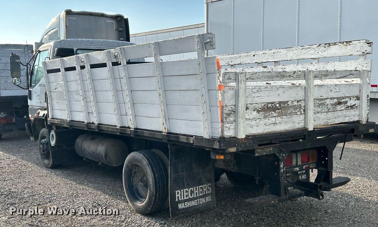 image for item NJ9725 1998 Mitsubishi FH211 flatbed truck