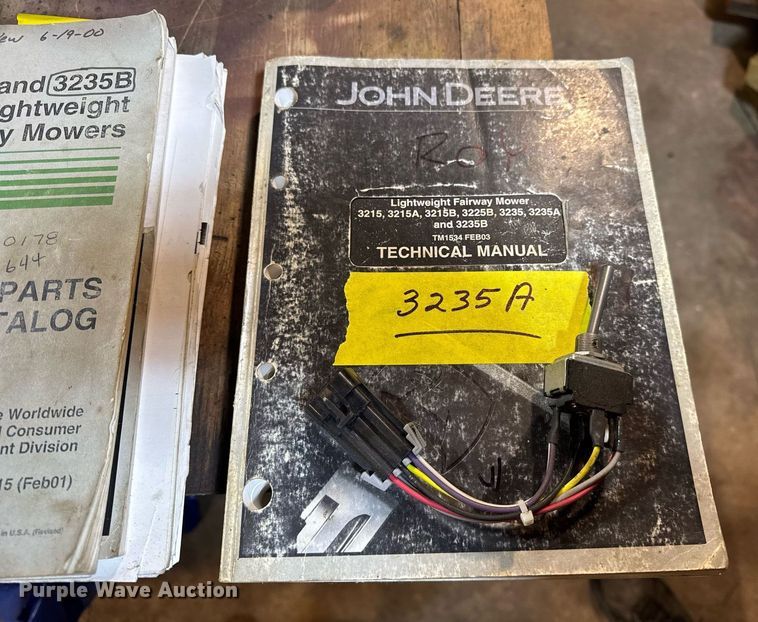 image for item OG9787 John Deere  3235A reel mower