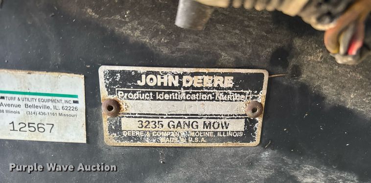image for item OG9787 John Deere  3235A reel mower