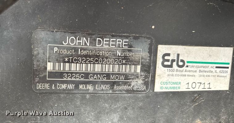 image for item OG9788 John Deere  3225C reel mower