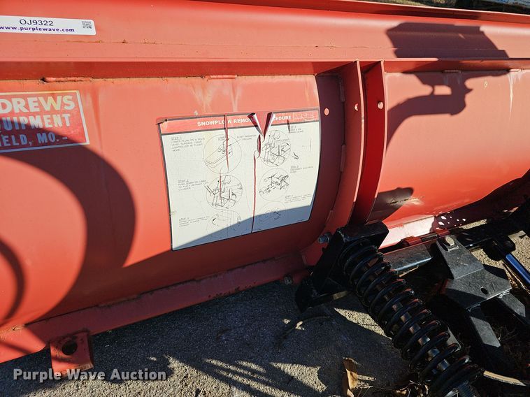image for item OJ9322 Hiniker snow plow