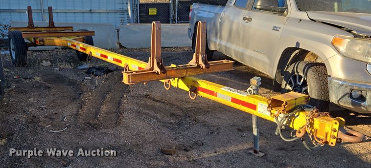 image for item YA0156 1994 Shop built pole trailer