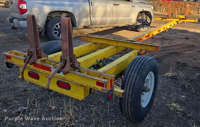 image for item YA0156 1994 Shop built pole trailer