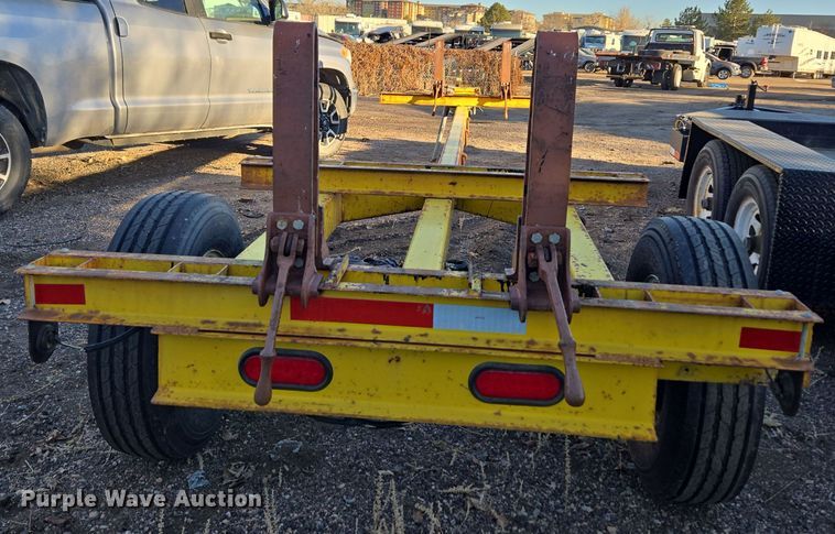 image for item YA0156 1994 Shop built pole trailer