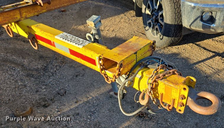 image for item YA0156 1994 Shop built pole trailer