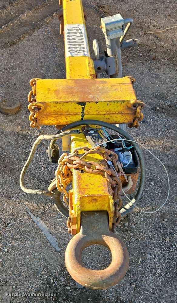 image for item YA0156 1994 Shop built pole trailer